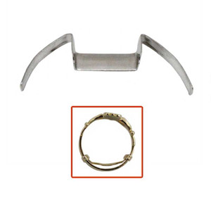 Reduced Wholesale Lot of 100 Pcs Metal Steel Ring Guard Adjuster 2
