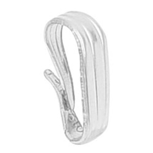 Large sterling silver snap on bail Large sterling silver snap on bail