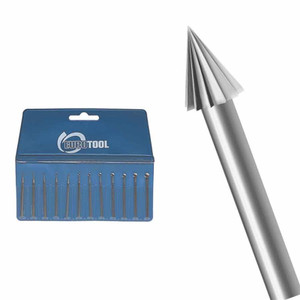 This 12-piece cone bur assortment is useful for setting gemstones