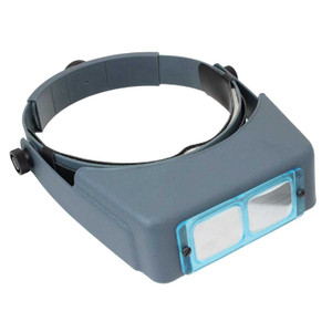 Optivisor hands free headband magnifier for jewelers and watchmakers Optivisor hands free headband magnifier for jewelers and watchmakers