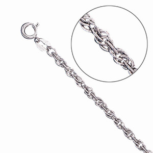 Sterling Silver, Replacement Cable Chain, 1.0mm | Esslinger SCCA1.0