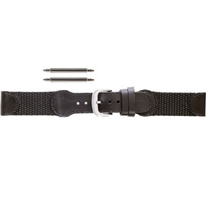 19MM black swiss army style leather watch band 19MM black swiss army style leather watch band
