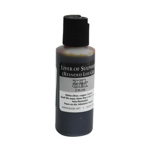 2-ounce bottle of Liver of Sulphur Gel by Gel XL 2-ounce bottle of Liver of Sulphur Gel by Gel XL