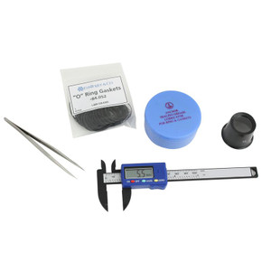 Watch gasket replacement tool kit keeps water out of watches