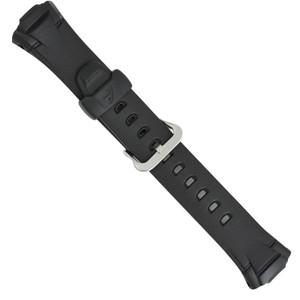 Black genuine Casio replacement band for GW500 models