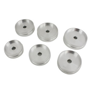Extra large aluminum dies for closing watch backs Extra large aluminum dies for closing watch backs
