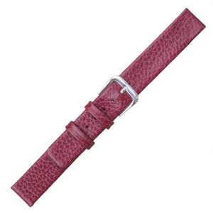 14MM Leather Watch Strap Burgundy Flat Calf 14MM Leather Watch Strap Burgundy Flat Calf