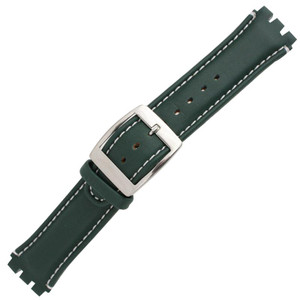 Green 22mm Swatch chrongraph watch band