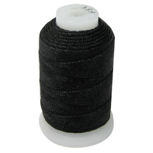 Black Silk Bead Cord for Stringing Pearls and Beads