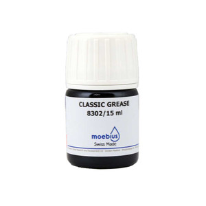 Moebius 8302 Natural Watch Grease with Disulphide 15mL for Clocks and Watch Mainsprings Moebius 8302 Natural Watch Grease with Disulphide 15mL for Clocks and Watch Mainsprings