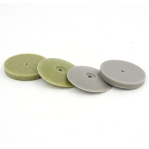 Pumice Wheels 7/8 Inch Stone Safe Polishing Wheels Knife or Square Edge 12 Pieces