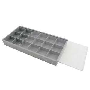 plastic storage trays with lids