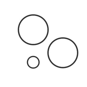 Acutron 214 and 218 case back and cell hatch gaskets