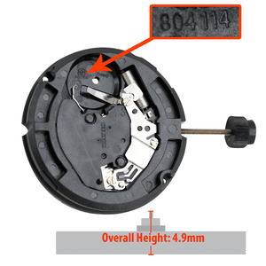 ETA 804.114-6 quartz watch movements