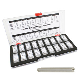 Generic Rolex® Watch Band Link Screw Pin Assortment to Fit Rolex® 90 Pieces