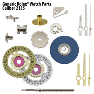 Generic Rolex® Watch Parts For Cal. 2135