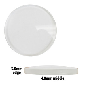 3.0mm thick watch crystal round magnifier mineral glass crystals 3.0mm thick watch crystal round magnifier mineral glass crystals