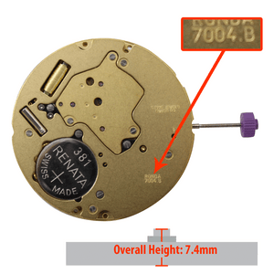 Harley Ronda Watch Movement HQ7004.B Quartz Movements
