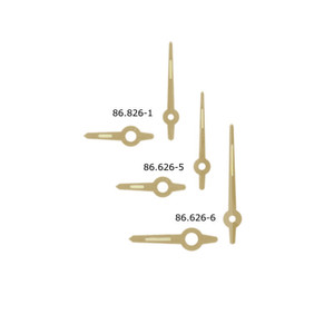 Yellow luminous baton style hour and minute watch hand refills