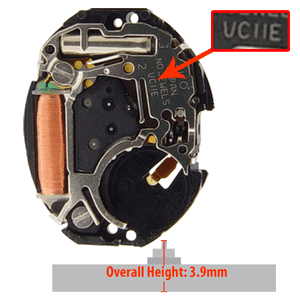 Hattori Japanese VC11 quartz movements fit Seiko watches