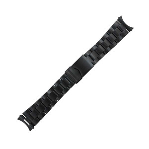 Hadley Roma Metal Watch Band Black Finish 22 mm Hadley Roma Metal Watch Band Black Finish 22 mm