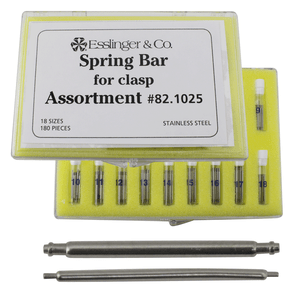 Esslinger Company Watch Band Parts Friction Bracelet Pin Assortment 60 Pieces | Esslinger