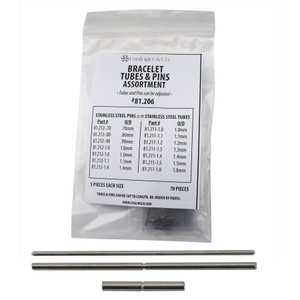 Watch Band Parts Tube And Pin Assortment 70 Pieces