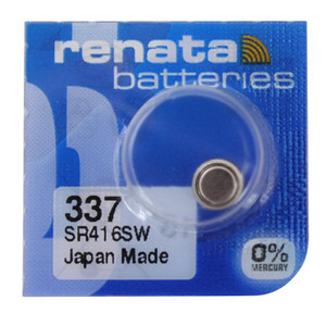 Renata Watch Battery 337 Replacement Cells
