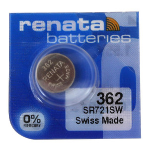 Watch Battery Renata 362 Replacement Cells Each