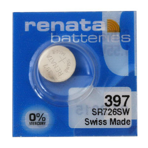 Watch Battery Renata 397 Replacement Cells Each