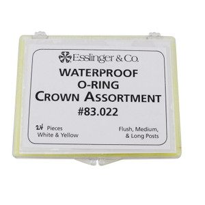 Watch Crowns Waterproof Watch Crown Assortment 24 Pieces 