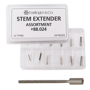 Watch Parts Stem Extender Assortment 24 Pieces