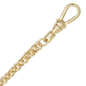 Yellow gold plate 89538 sport pocket watch chain