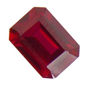 5x3 mm Emerald Cut Synthetic January