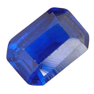 10x8 mm Emerald Cut Synthetic September
