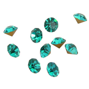 【マリン】SWAROVSKIまとめ March-Aquamarine Rivoli Swarovski Crystal Earrings and