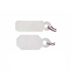Jewelry String Tags White Pkg of 1,000 Tags 1M