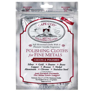 Cape Cod 4 X 6 Moist Polishing Cloth Pack Of 2