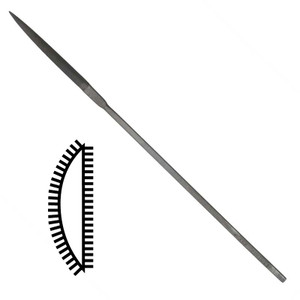 Half Round Escapement Jewelry File Swiss Vallorbe Half Round Escapement Jewelry File Swiss Vallorbe