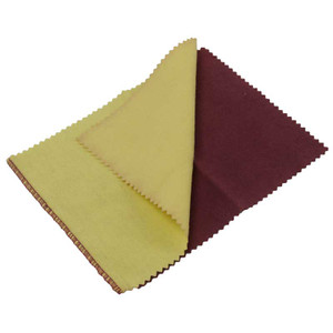 Connoisseurs 2 Part Gold Jewelry Polishing Cloth 11 x 14 Inch