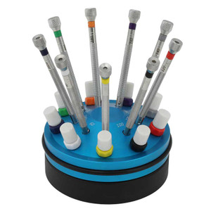 Euro-Pro Premium Screwdriver Set on Deluxe Base Euro-Pro Premium Screwdriver Set on Deluxe Base