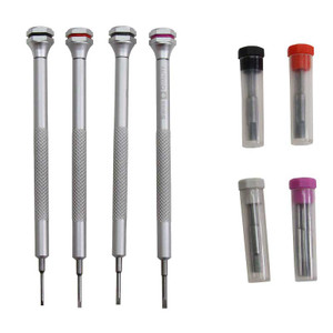 Aluminum Handle 4 Pc. Screwdriver Set