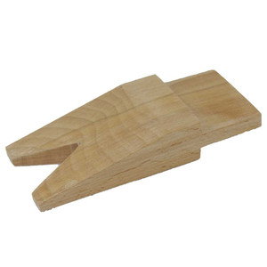 Hardwood Bench Pin with V-Slot 5- 1/4 x 2-1/4 Inches