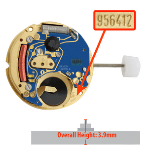 ETA 956.412 quartz watch movements