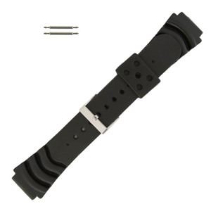 Hadley Roma PVC Watch Band 20 MM Sport Watch Band Fits Seiko