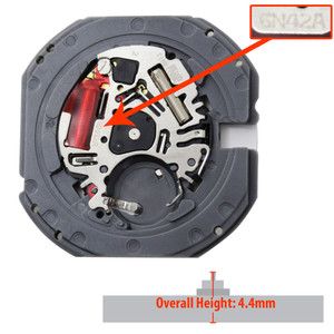 Genuine Seiko 3 Hand Quartz Watch Movement 6N42 Date at 3:00 Overall Height 4.4mm