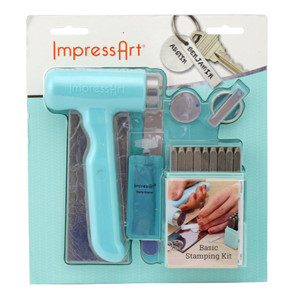 ImpressArt Metal Stamping Kit 3mm Uppercase Bridgette Font Stamping Kit