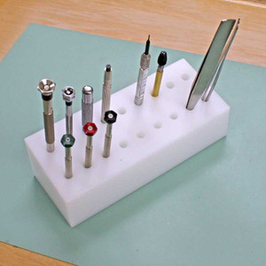 Delrin® Stand for Tweezers and Screwdrivers Delrin® Stand for Tweezers and Screwdrivers