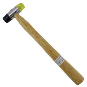 Jewelry Making Kit: Rubber Hammer Mallet With Wood Ring - Temu