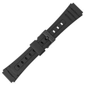 Genuine Factory Casio Replacement Band F105 Black Strap Genuine Factory Casio Replacement Band F105 Black Strap